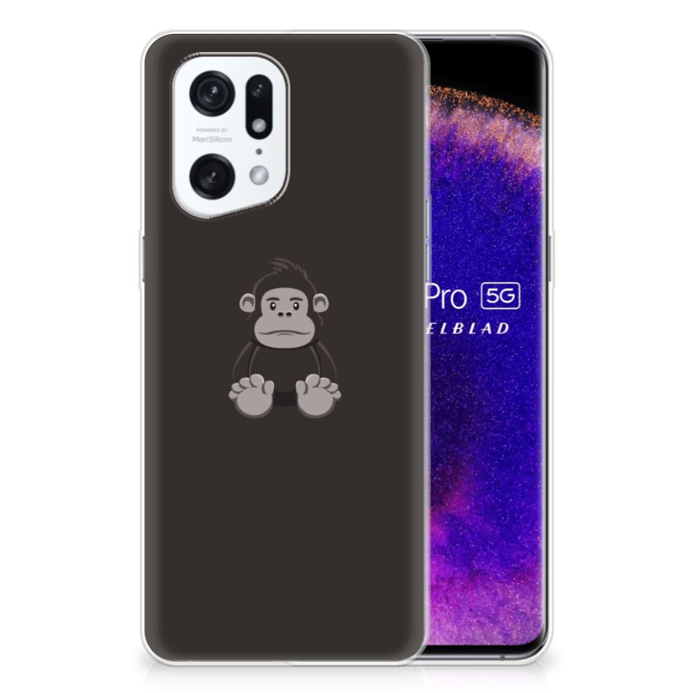 OPPO Find X5 Pro Telefoonhoesje met Naam Gorilla