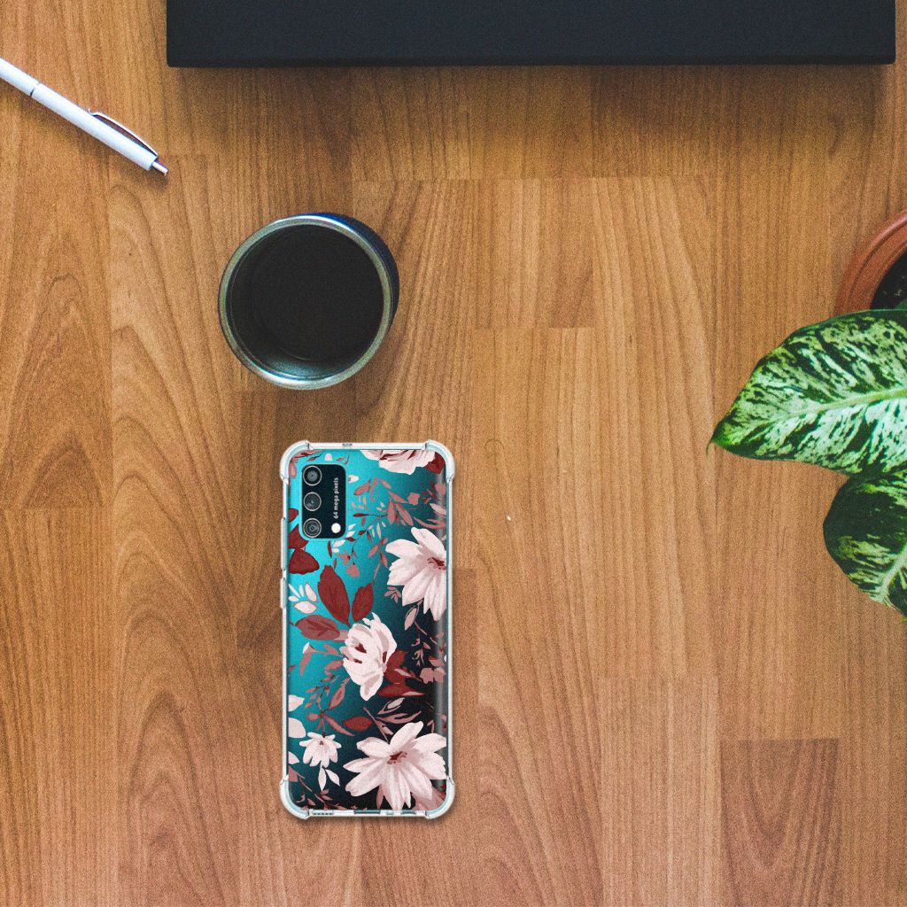 Back Cover Samsung Galaxy M02s | A02s Watercolor Flowers B2C Telecom