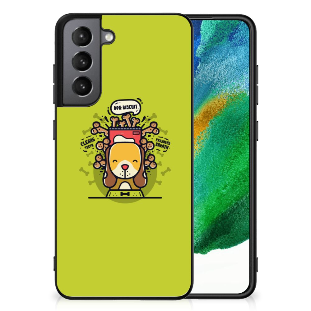 Samsung Galaxy S21FE Hoesje Doggy Biscuit