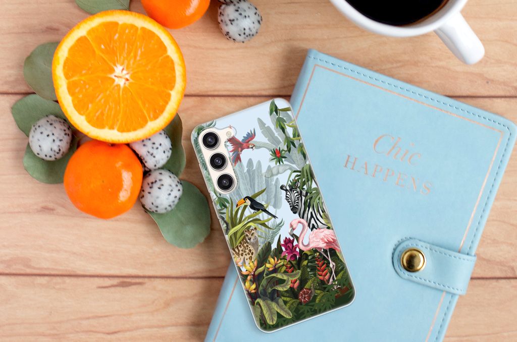 TPU Hoesje voor Samsung Galaxy S23 Plus Jungle B2C Telecom