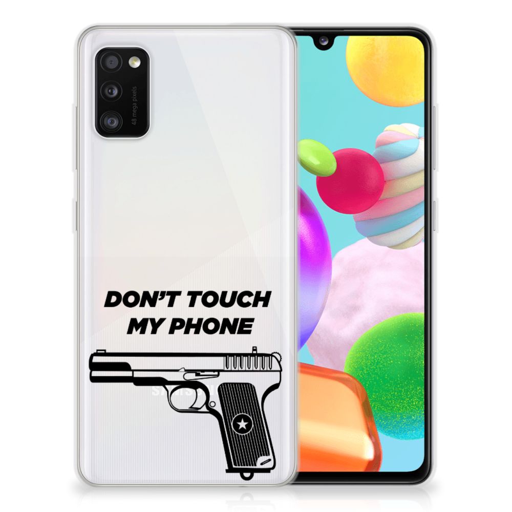 Samsung Galaxy A41 Silicone-hoesje Pistol DTMP B2C Telecom