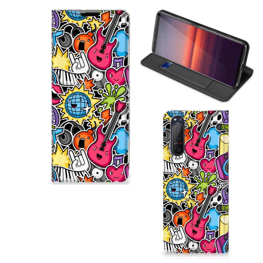 Sony Xperia 5 II Hippe Standcase Punk Rock