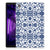 Lenovo Tab M10 HD (2de generatie) Siliconen Hoesje Flower Blue - B2C Telecom