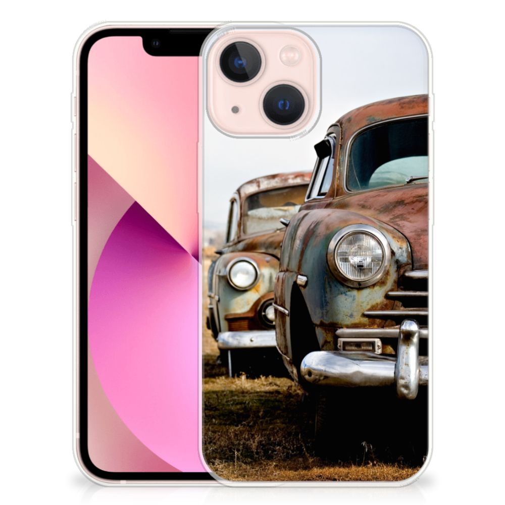 iPhone 13 mini Siliconen Hoesje met foto Vintage Auto B2C Telecom
