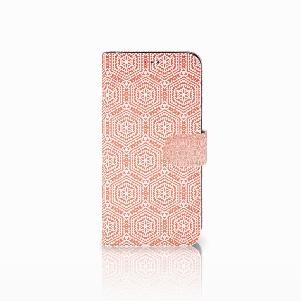 Samsung Galaxy A10 Telefoon Hoesje Pattern Orange