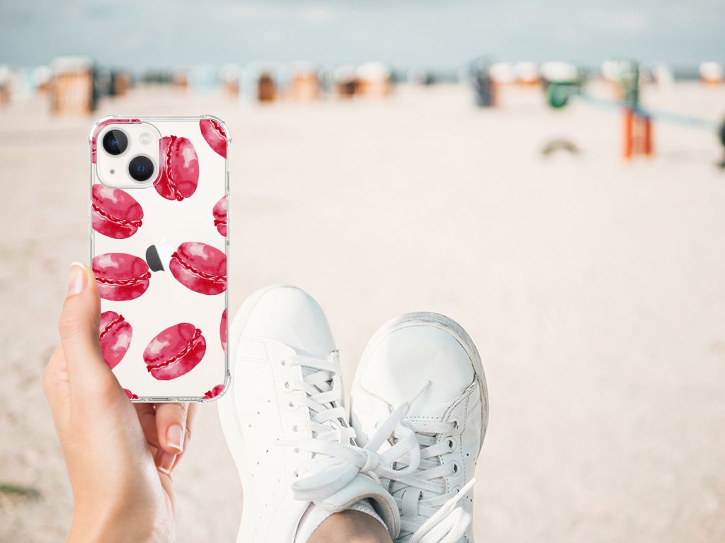 iPhone 13 Beschermhoes Pink Macarons B2C Telecom