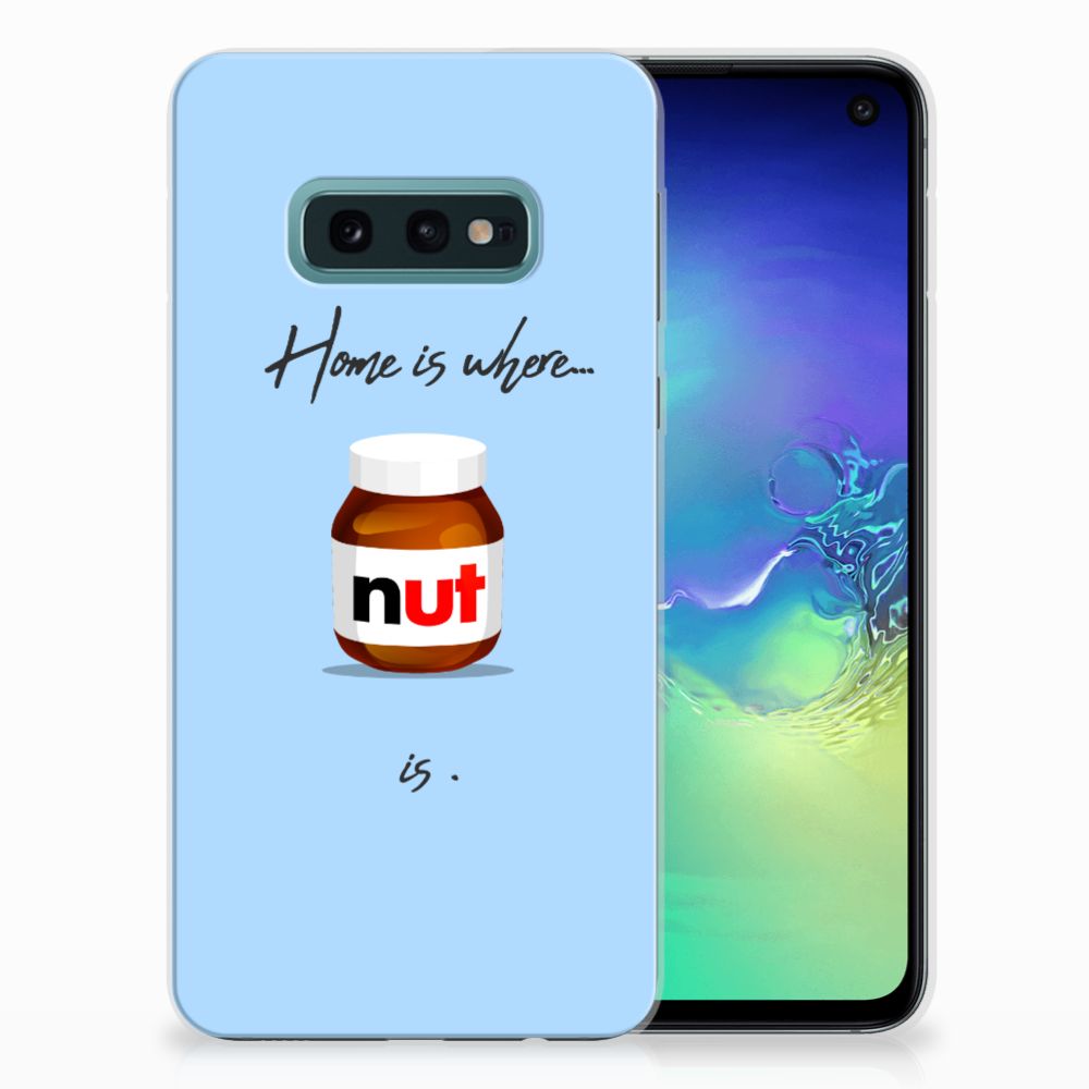 Samsung Galaxy S10e Siliconen Case Nut Home