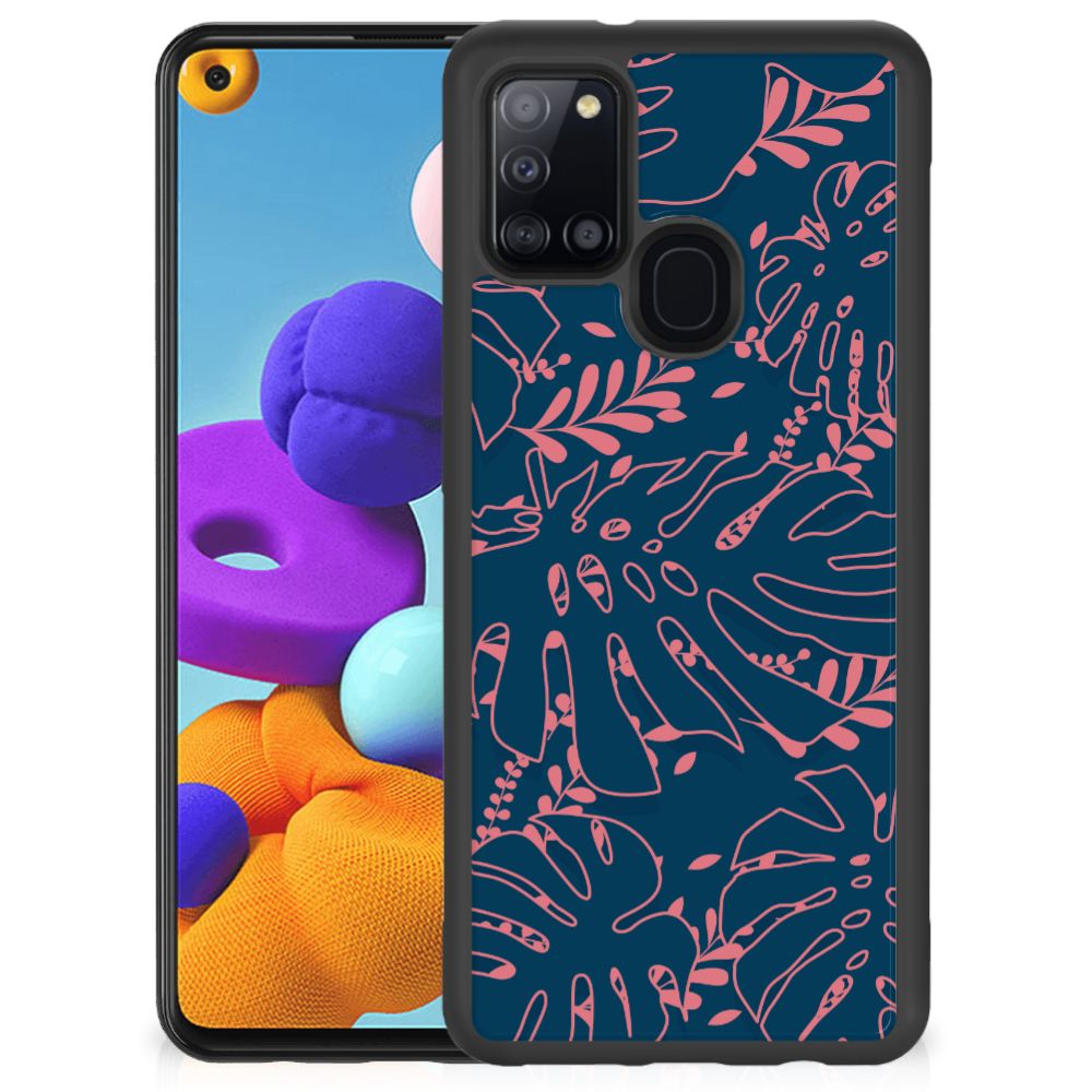 Samsung Galaxy A21s Skin Case Palm Leaves