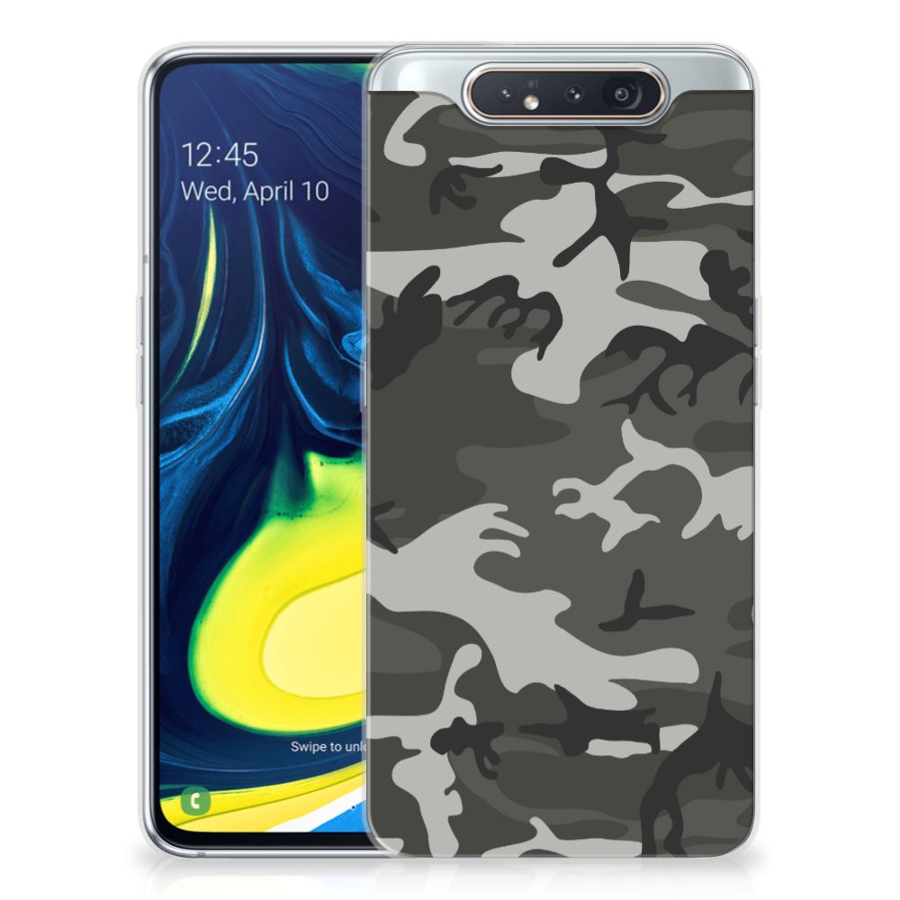 Samsung Galaxy A80 TPU bumper Army Light