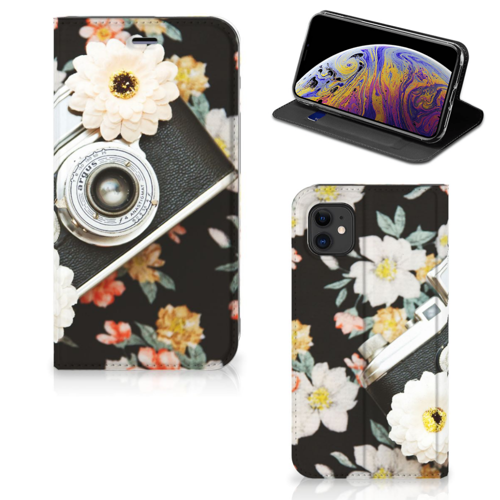 Apple iPhone 11 Stand Case Vintage Camera