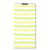 Motorola Moto G52 | Moto G82 Hoesje met Magneet Waves Yellow - B2C Telecom