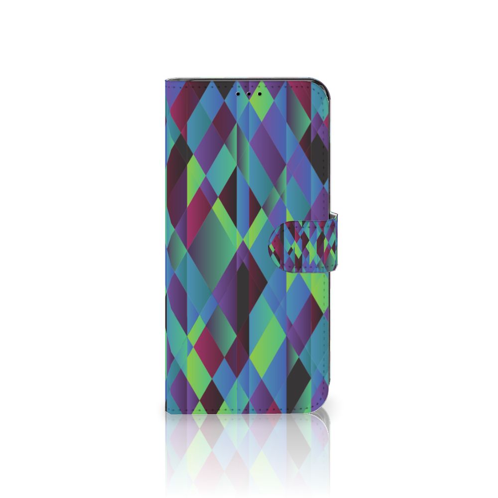 OnePlus 10T Book Case Abstract Green Blue