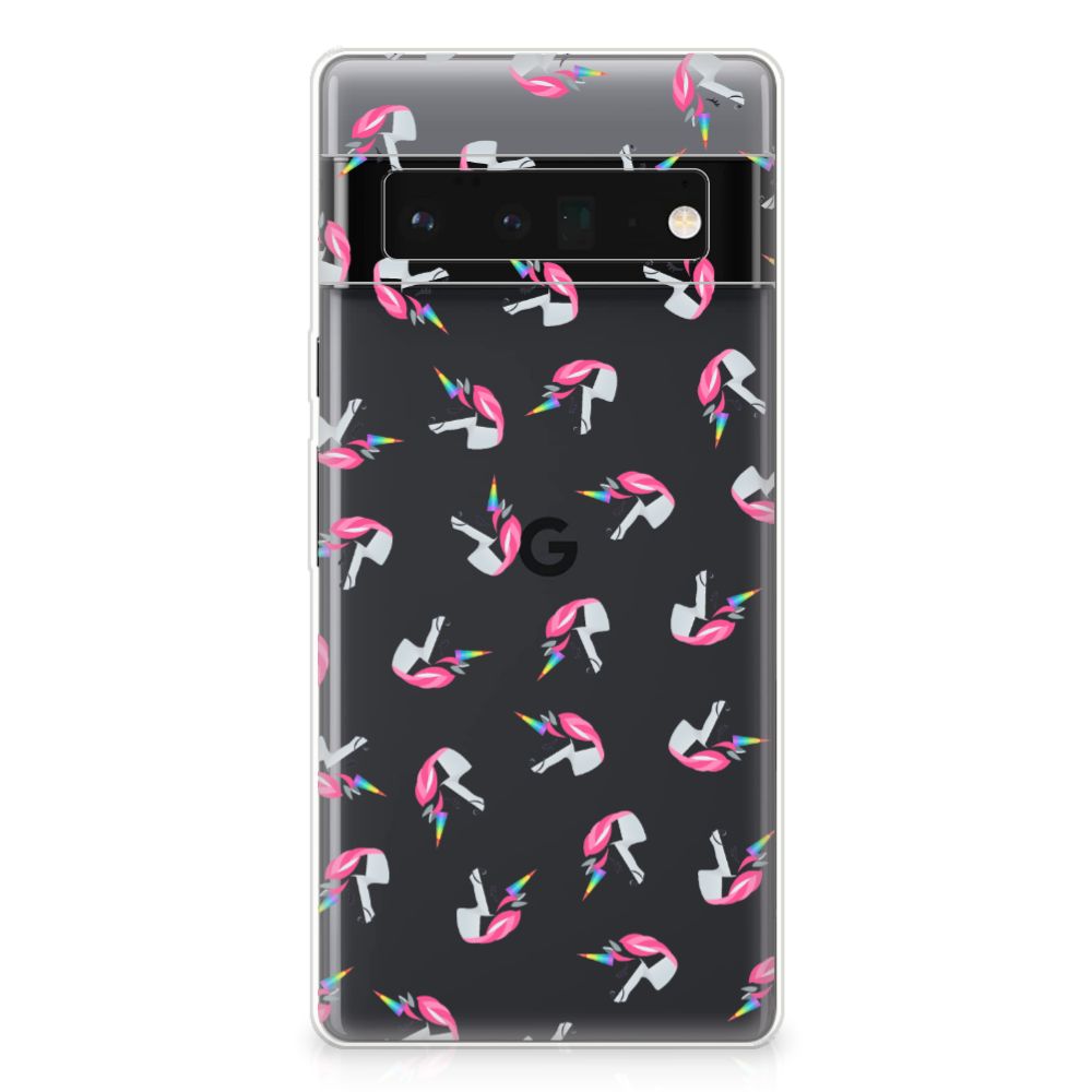 TPU bumper voor Google Pixel 6 Pro Unicorns