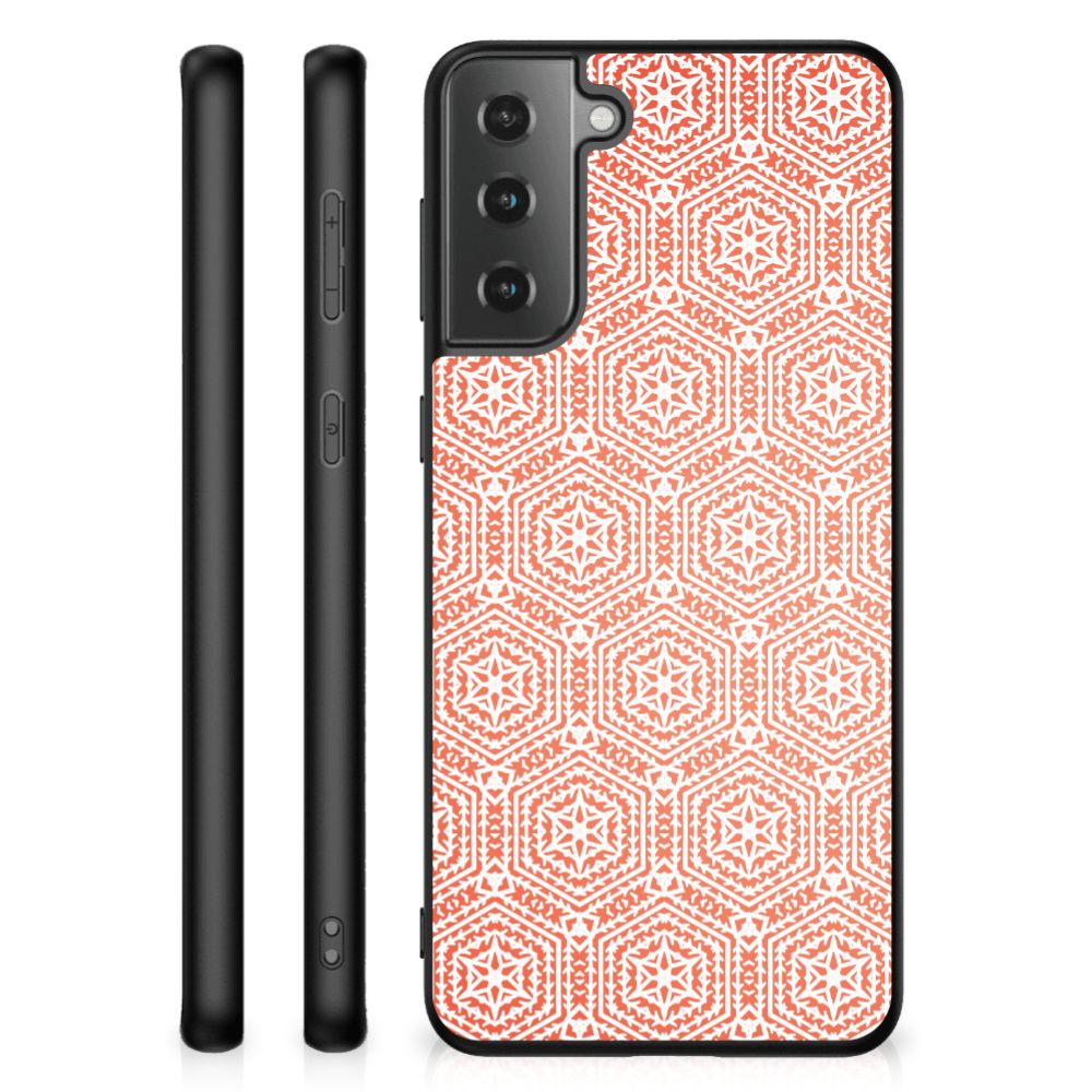 Samsung Galaxy S21 Plus Back Case Pattern Orange B2C Telecom