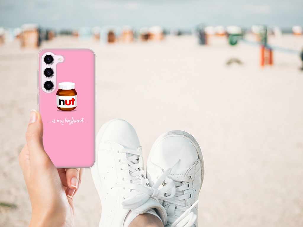 Samsung Galaxy S23 Siliconen Case Nut Boyfriend B2C Telecom