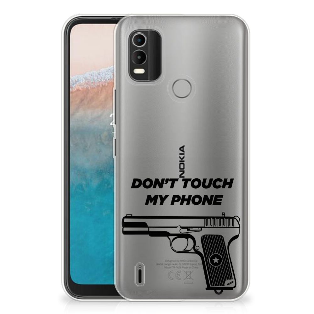 Nokia C21 Plus Silicone-hoesje Pistol DTMP