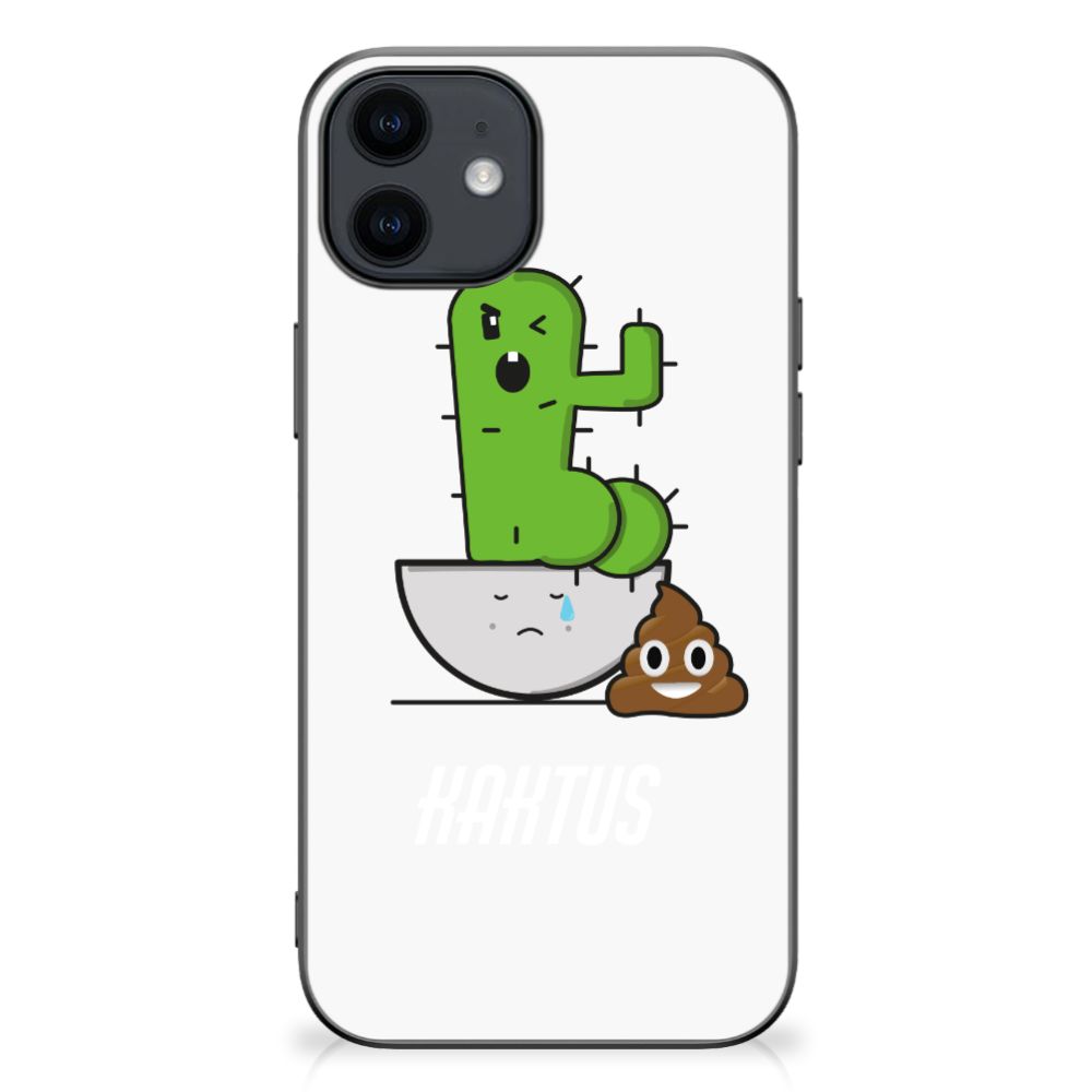 iPhone 12 Pro | 12 (6.1") Bumper Hoesje Cactus Poo