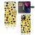 Telefoonhoesje met Naam Apple iPhone 13 Punk Geel met punk geel design en zwarte details.