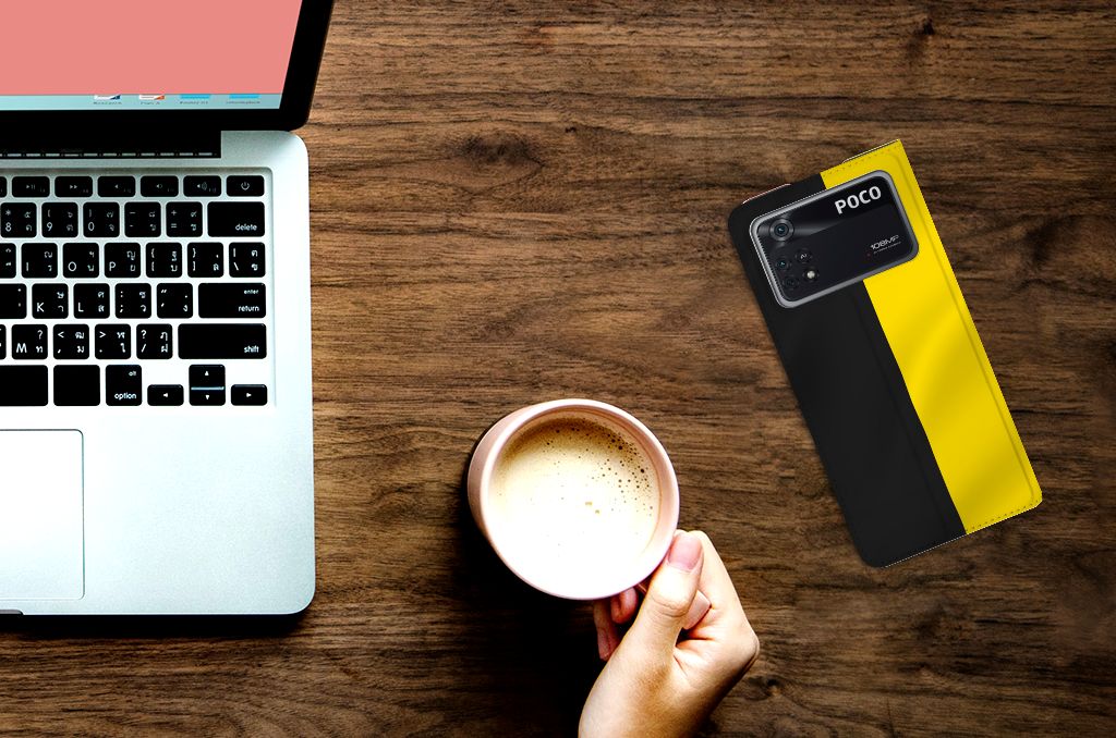 Poco X4 Pro 5G Standcase Belgische Vlag - B2C Telecom