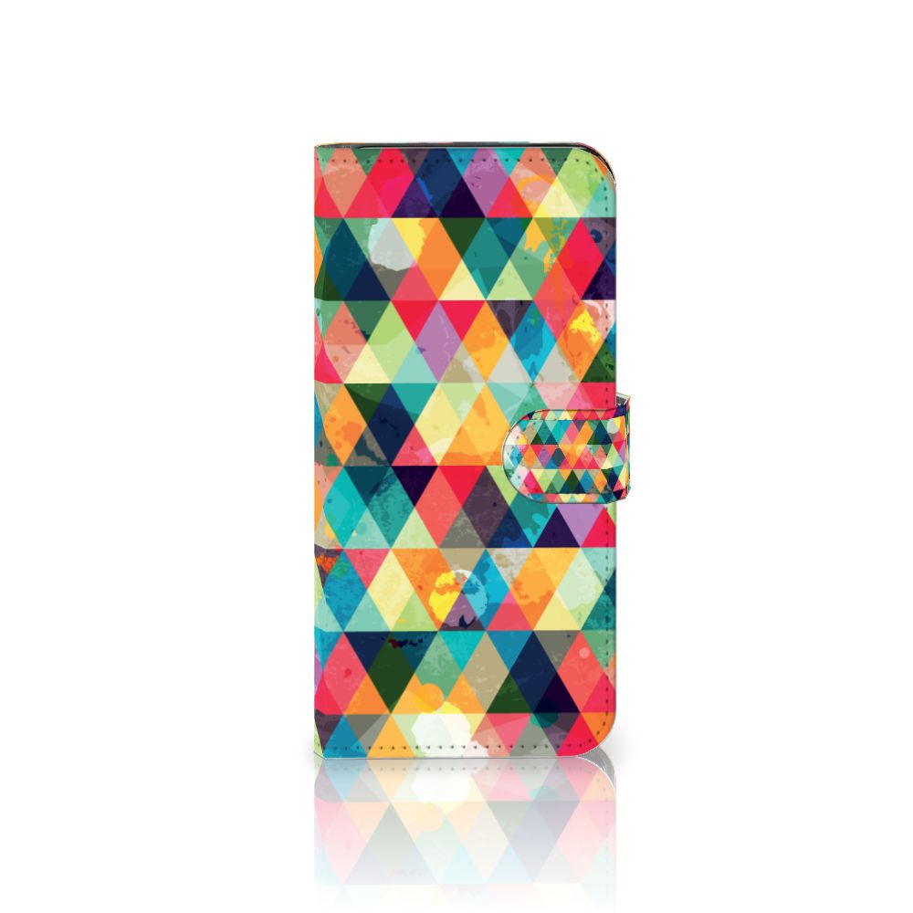 Motorola Moto E13 4G Telefoon Hoesje Geruit
