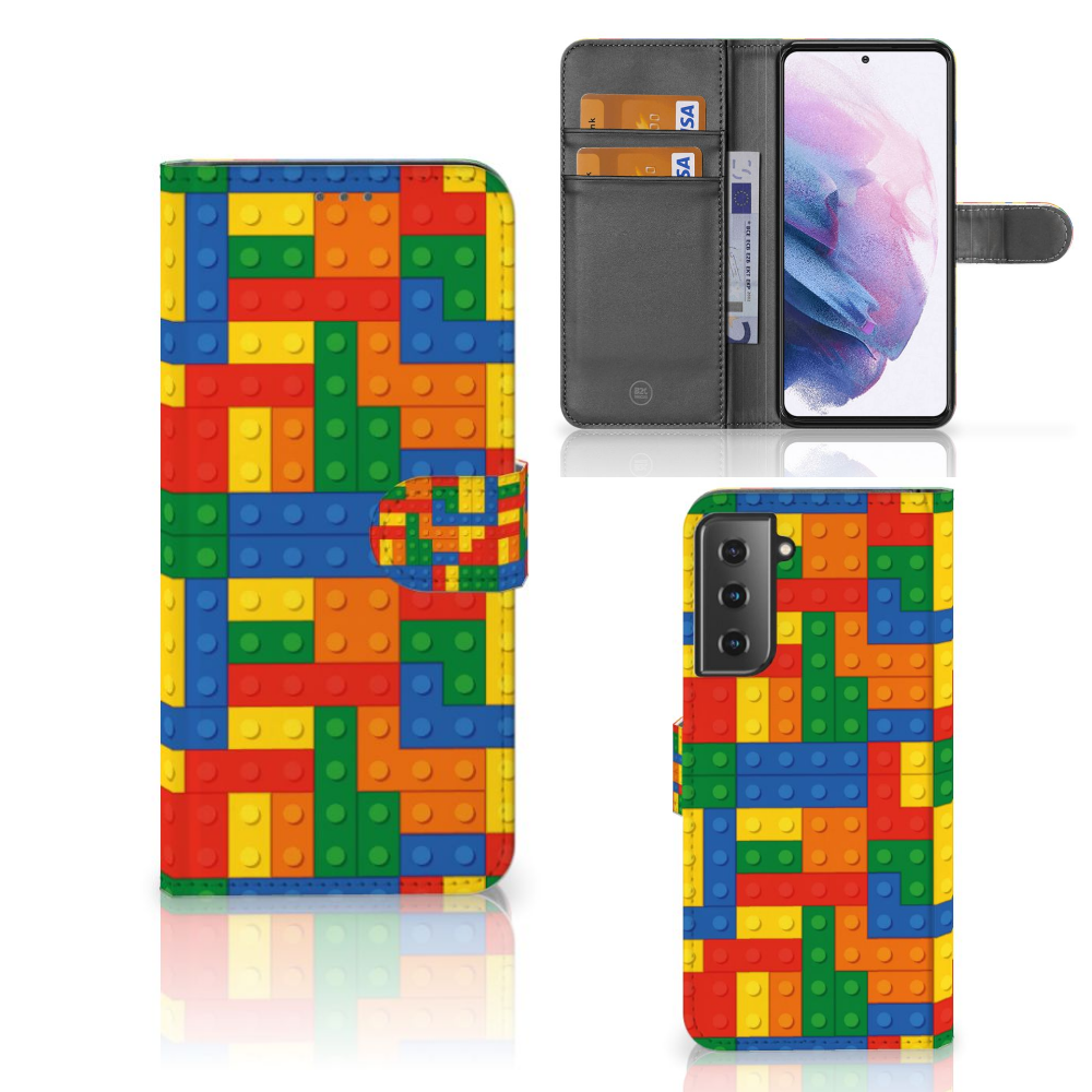 Samsung Galaxy S21 Plus Telefoon Hoesje Blokken