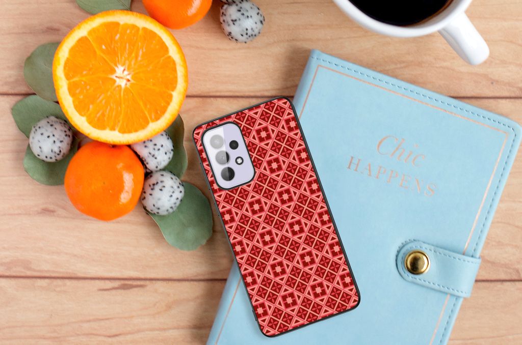 Samsung Galaxy A33 5G Back Case Batik Rood B2C Telecom