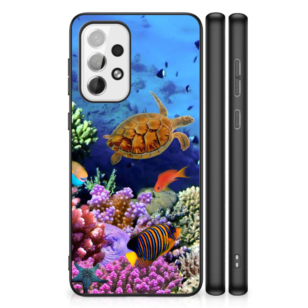 Samsung Galaxy A73 Dierenprint Telefoonhoesje Vissen B2C Telecom