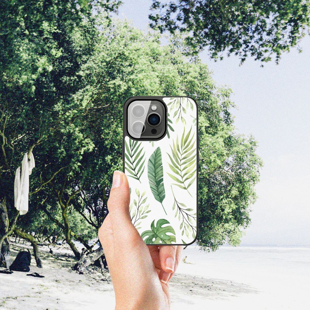 iPhone 13 Pro Bloemen Hoesje Leaves B2C Telecom