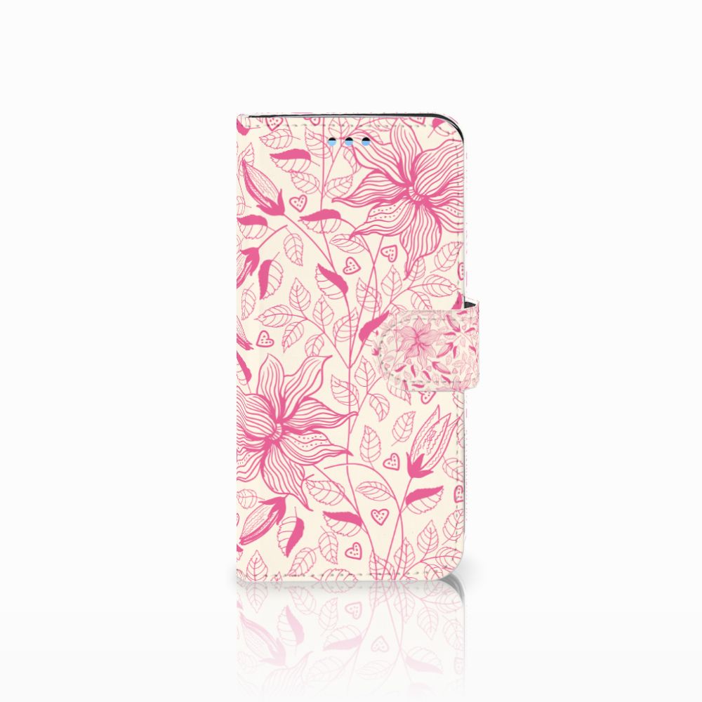 Samsung Galaxy S9 Hoesje Pink Flowers