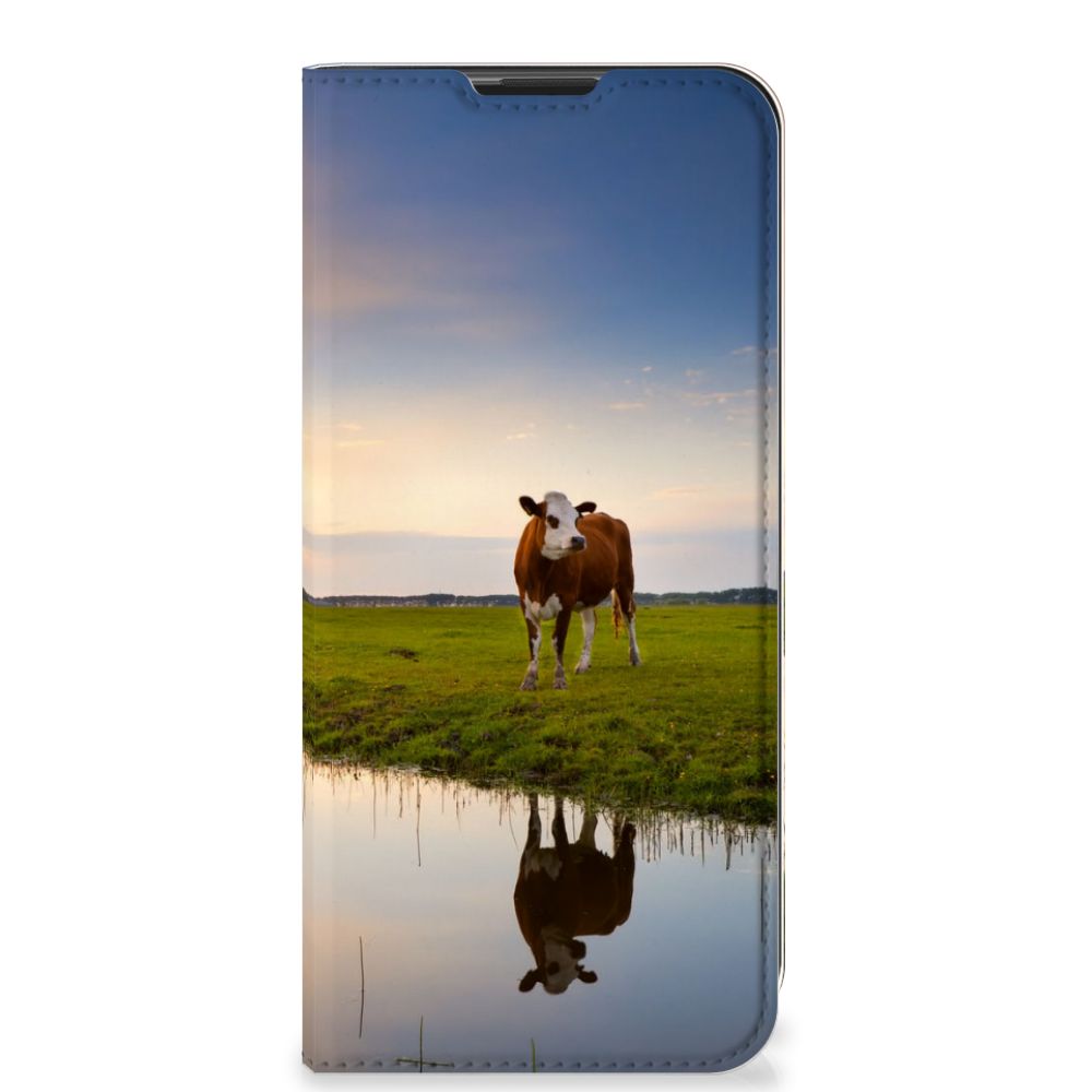Motorola Moto G9 Play Hoesje maken Koe - B2C Telecom