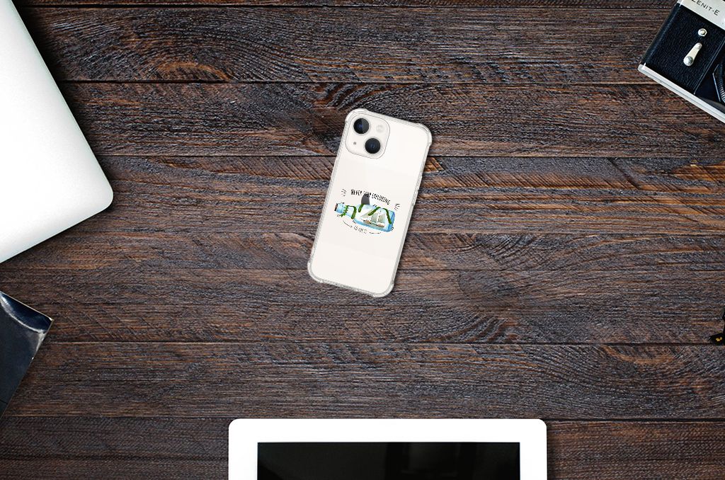 iPhone 13 Stevig Bumper Hoesje Boho Bottle B2C Telecom