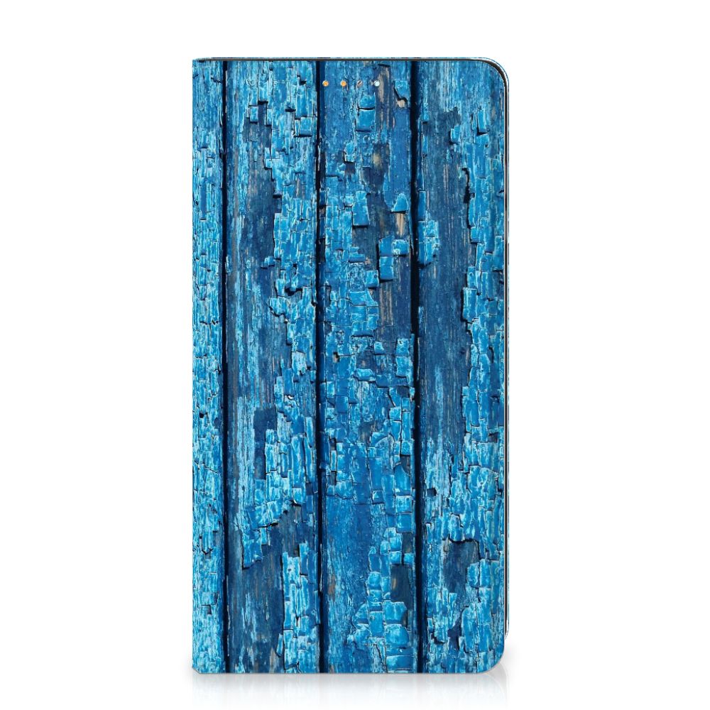 Samsung Galaxy A32 4G | A32 5G Enterprise Editie Book Wallet Case Wood Blue - B2C Telecom