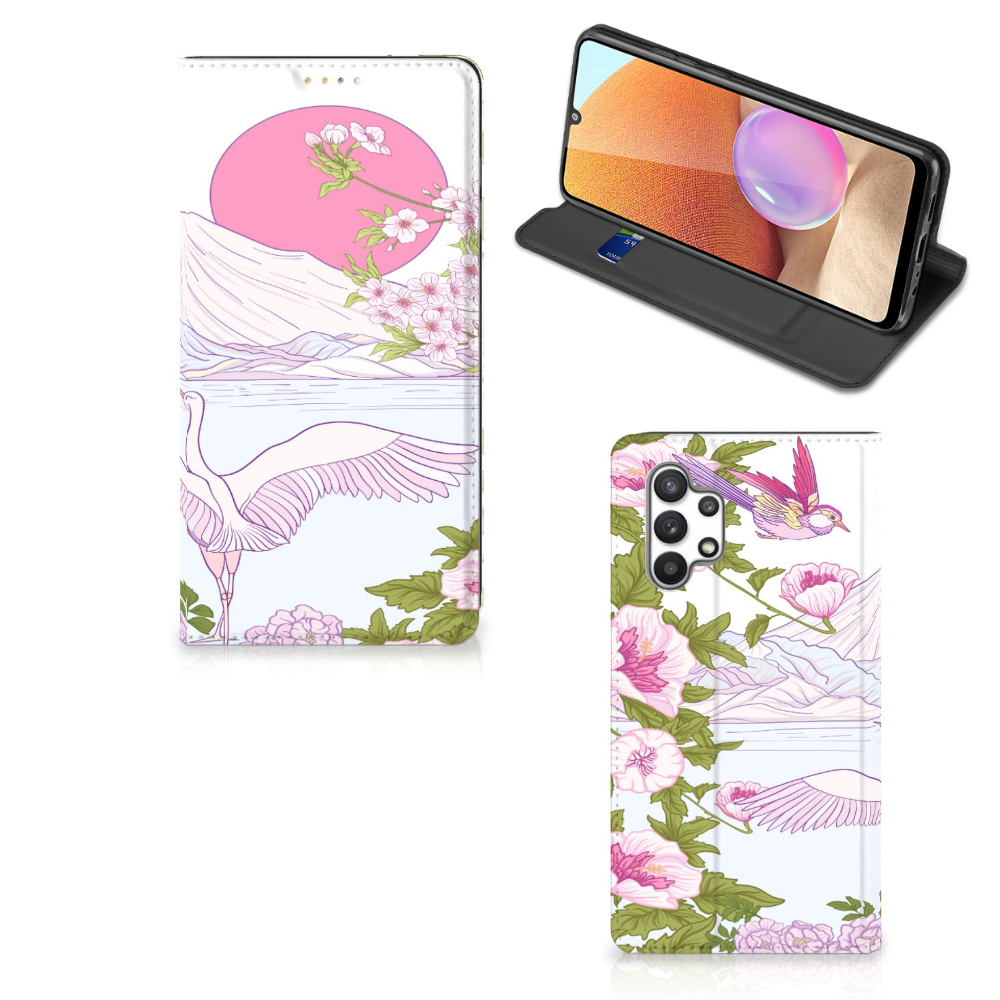 Samsung Galaxy A32 4G | A32 5G Enterprise Editie Hoesje maken Bird Standing - B2C Telecom