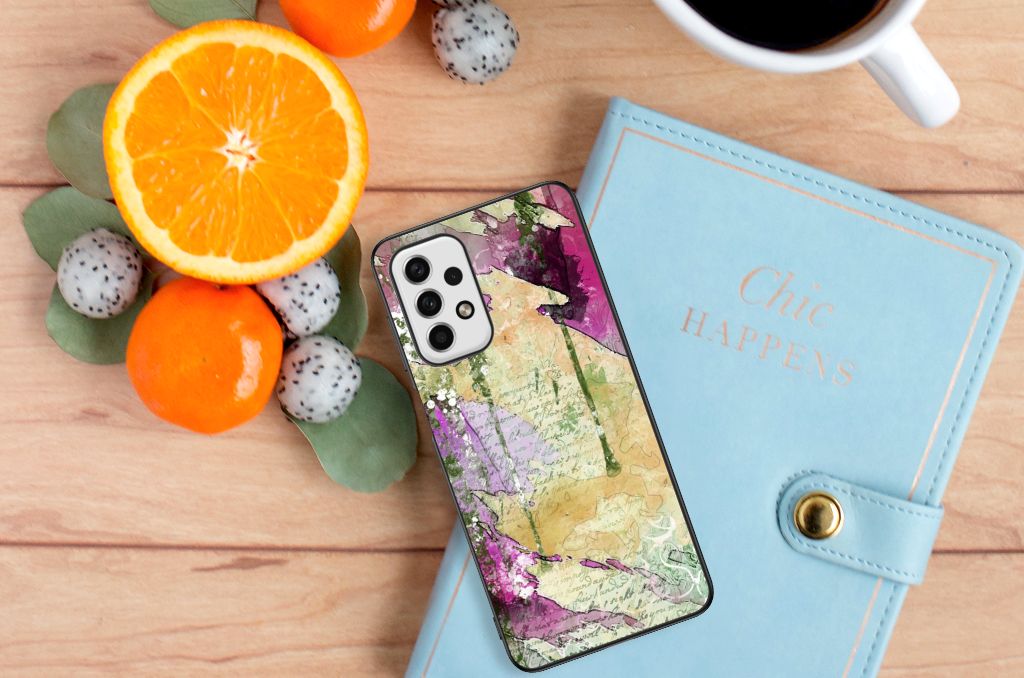 Kleurrijke Telefoonhoesje Samsung Galaxy A23 Letter Painting B2C Telecom