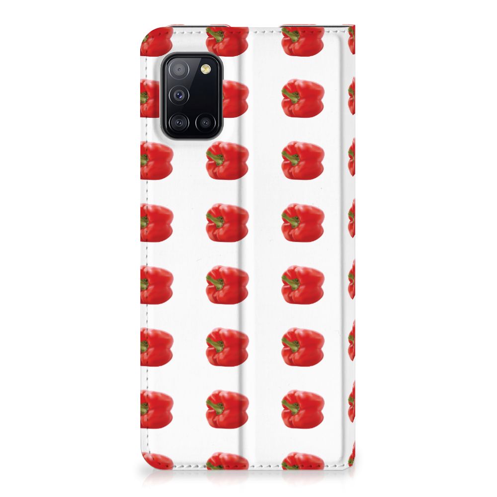 Samsung Galaxy A31 Flip Style Cover Paprika Red - B2C Telecom