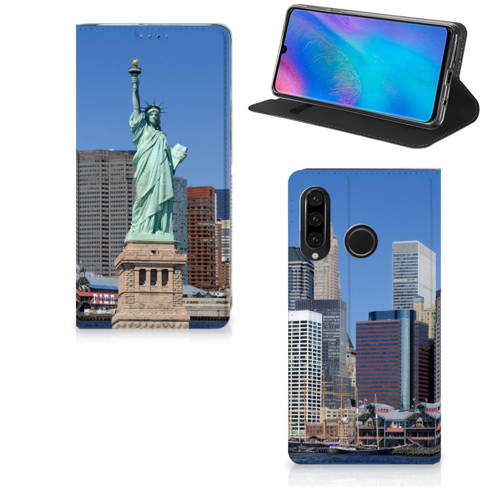 Huawei P30 Lite New Edition Book Cover Vrijheidsbeeld