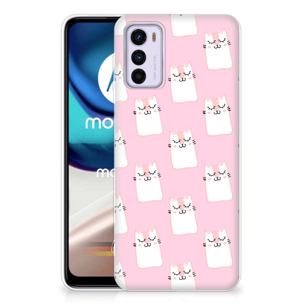 Motorola Moto G42 TPU Hoesje Sleeping Cats B2C Telecom