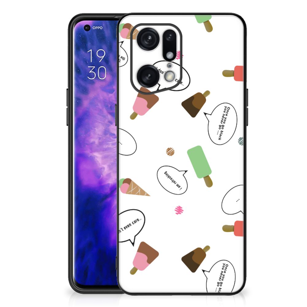 OPPO Find X5 Pro Back Cover Hoesje IJsjes