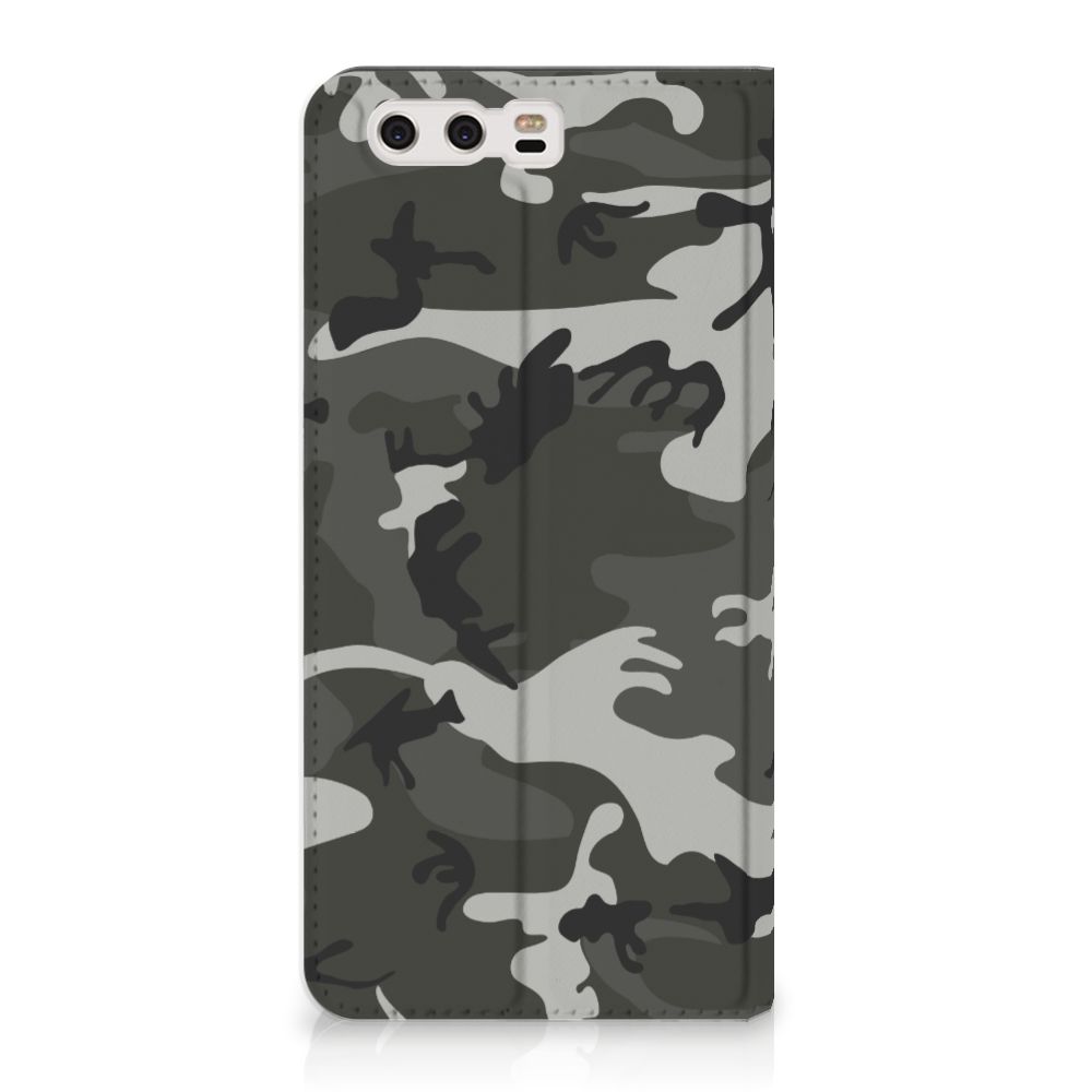 Huawei P10 Plus Hoesje met Magneet Army Light