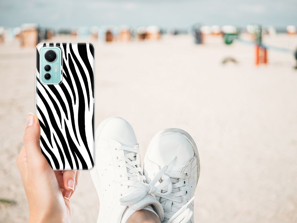 Xiaomi 12 Lite TPU Hoesje Zebra B2C Telecom