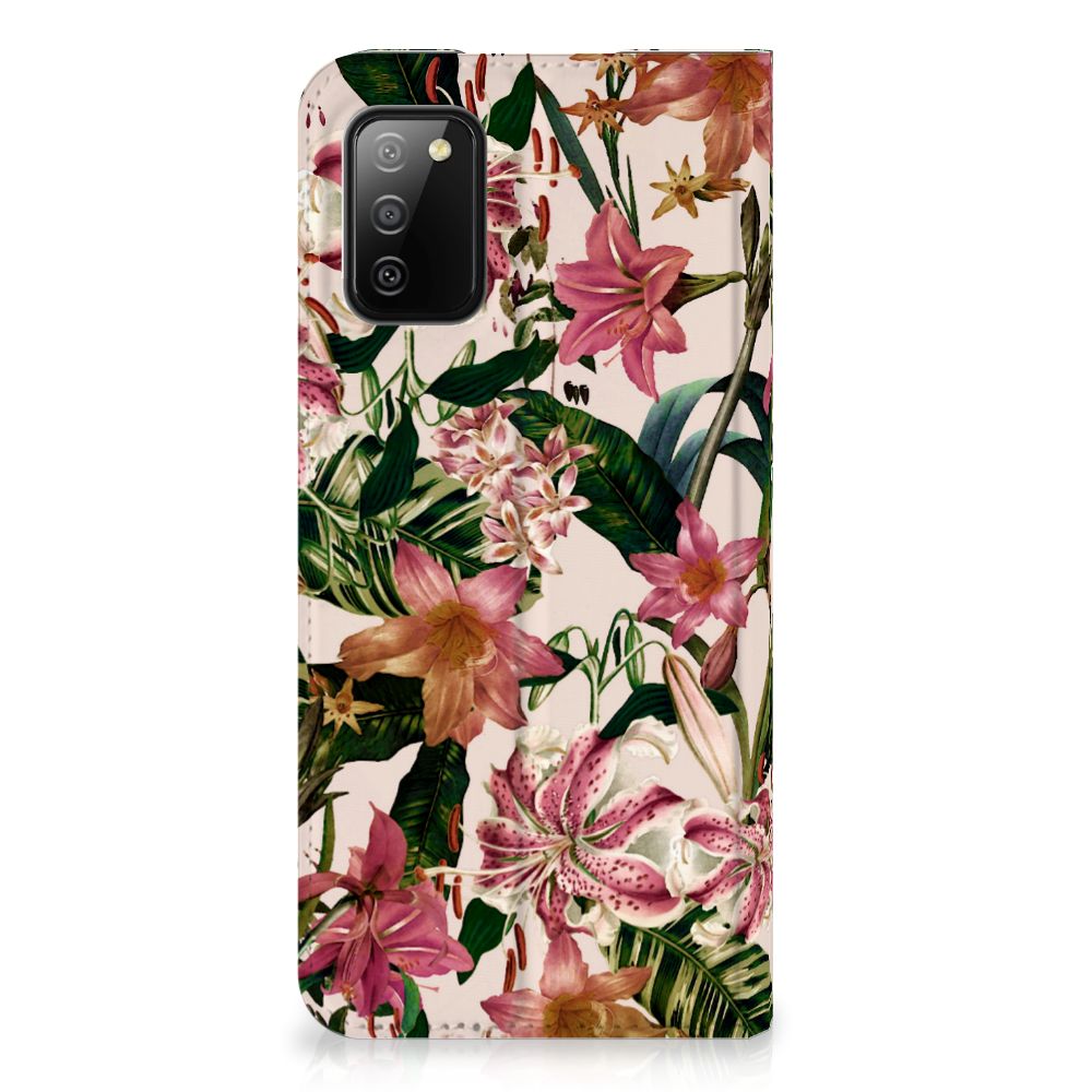 Samsung Galaxy M02s | A02s Smart Cover Flowers - B2C Telecom