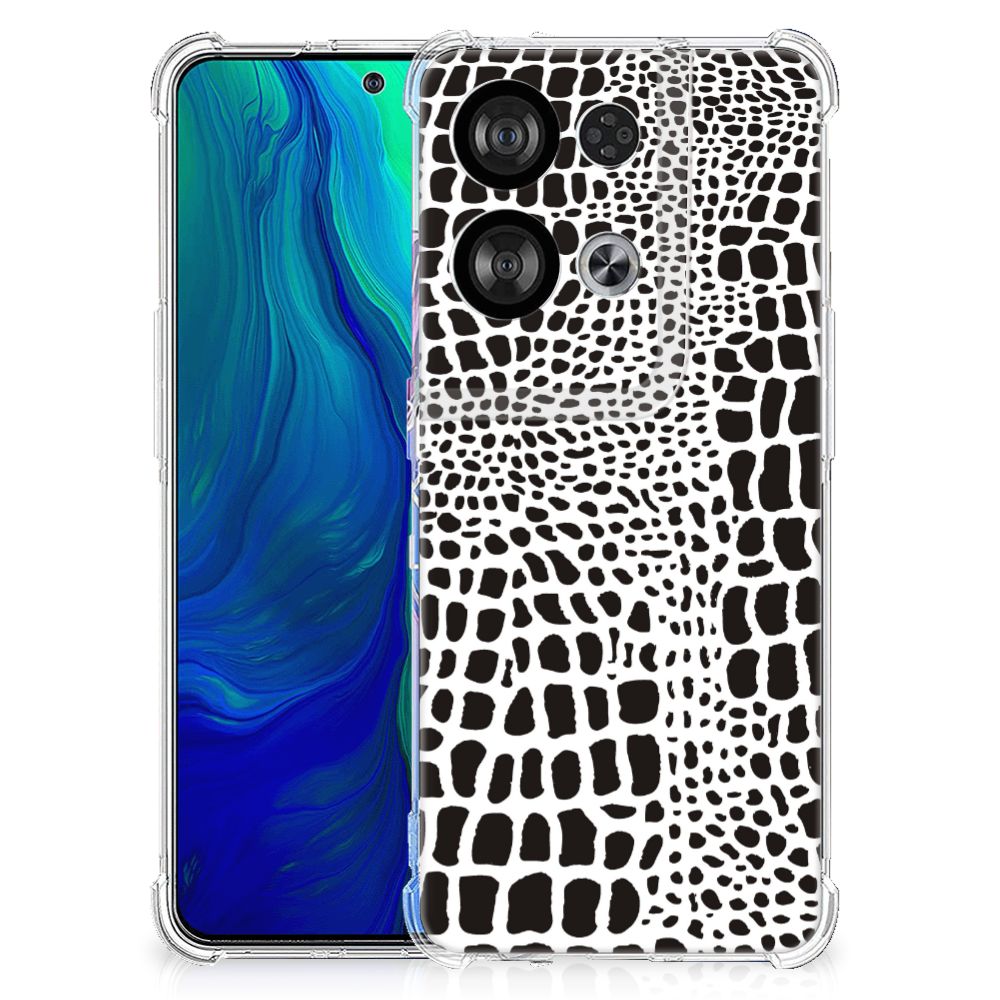OPPO Reno8 Case Anti-shock Slangenprint