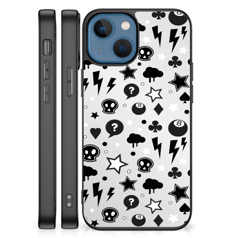 Telefoonhoesje Apple iPhone 13 mini Silver Punk B2C Telecom