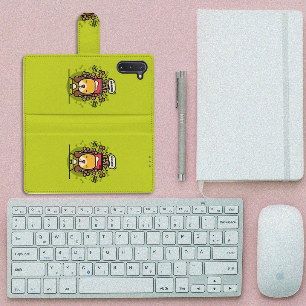 Samsung Galaxy Note 10 Leuk Hoesje Doggy Biscuit