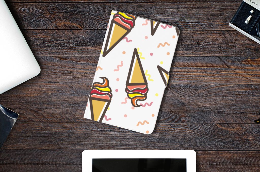 Samsung Galaxy Tab S6 Lite | S6 Lite (2022) Tablet Stand Case Icecream