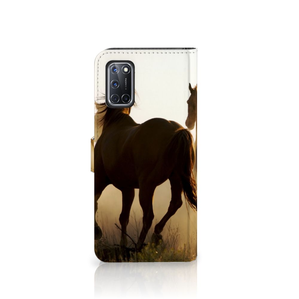 OPPO A72 | OPPO A52 Telefoonhoesje met Pasjes Design Cowboy
