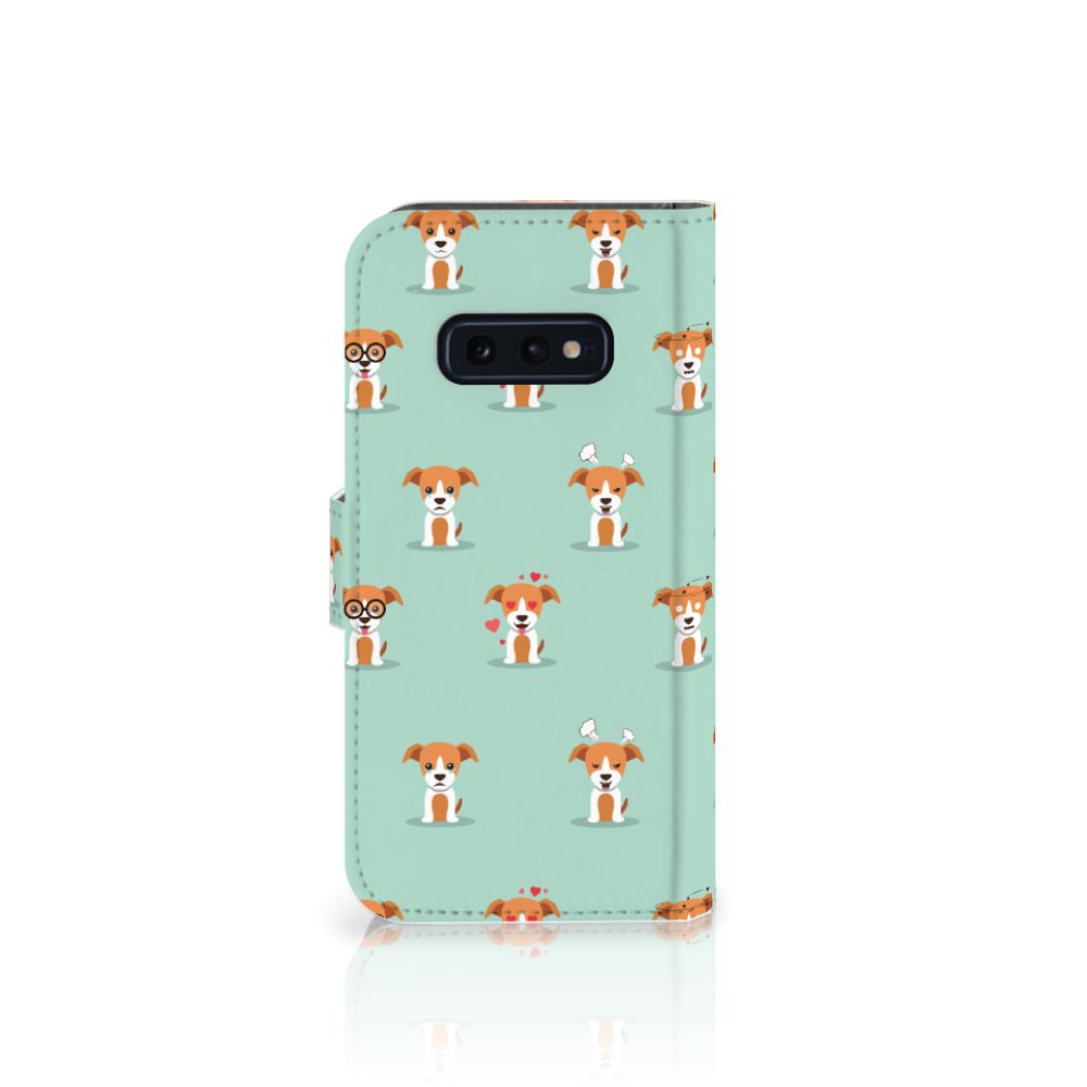 Samsung Galaxy S10e Telefoonhoesje met Pasjes Pups