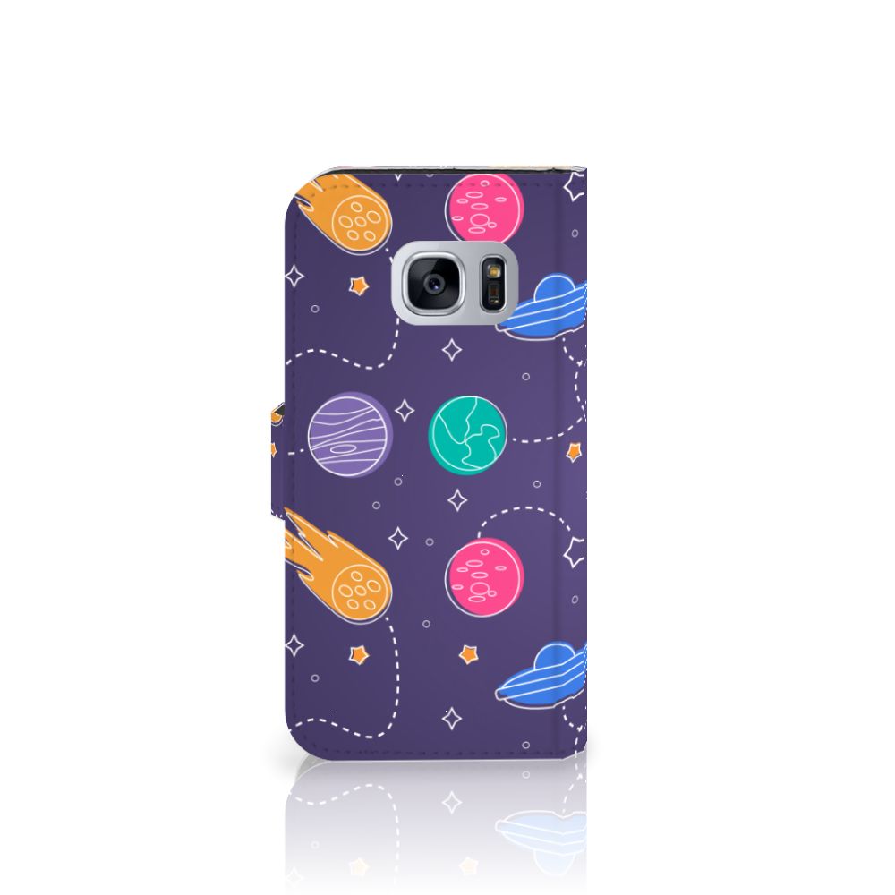 Samsung Galaxy S7 Wallet Case met Pasjes Space