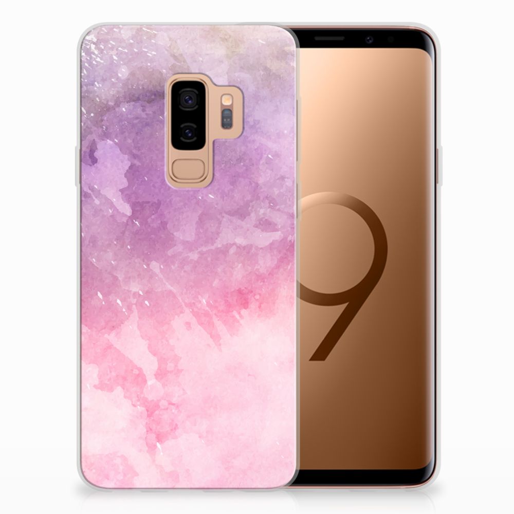 Hoesje maken Samsung Galaxy S9 Plus Pink Purple Paint