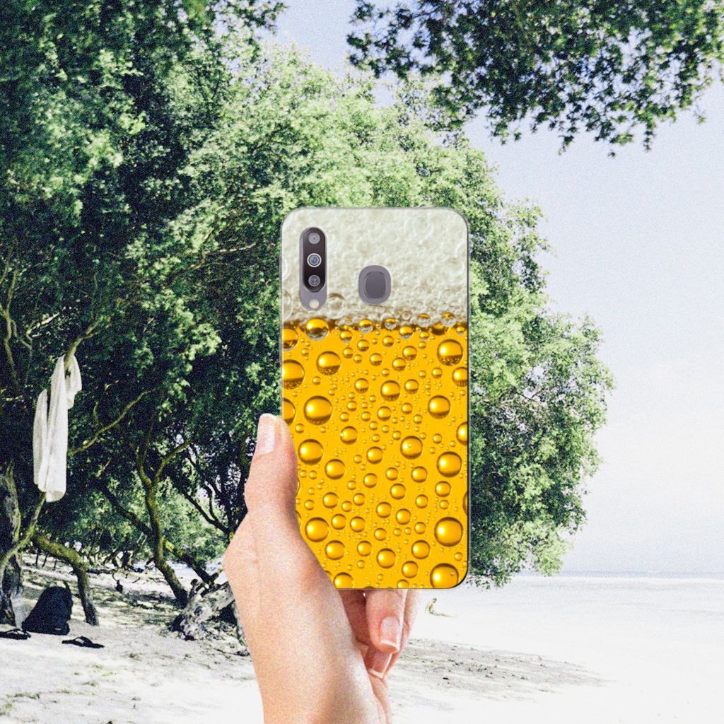 Samsung Galaxy M30 Siliconen Case Bier